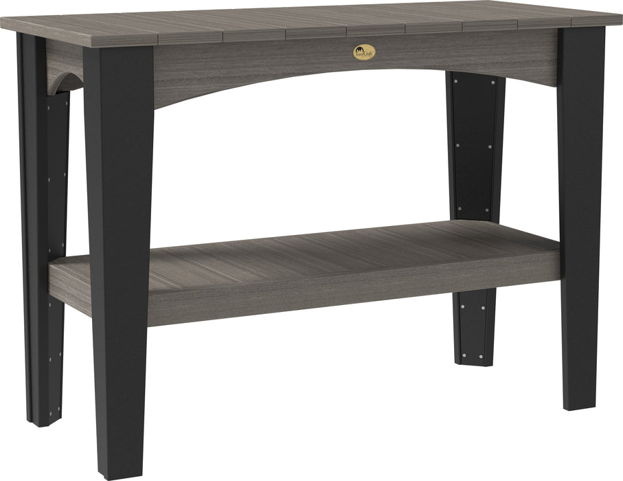 LuxCraft Recycled Plastic Island Buffet Table