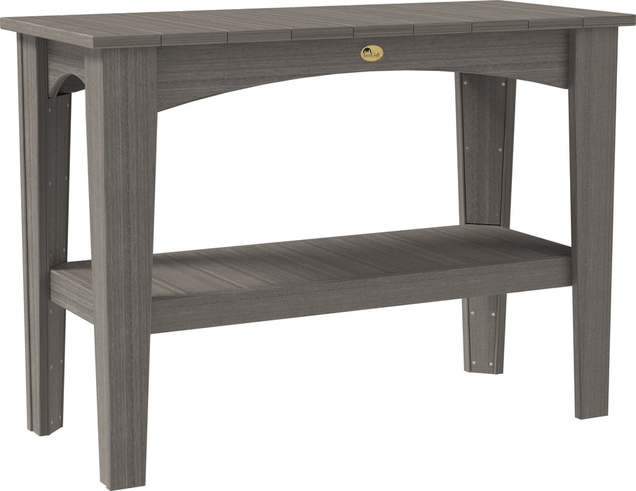 LuxCraft Recycled Plastic Island Buffet Table