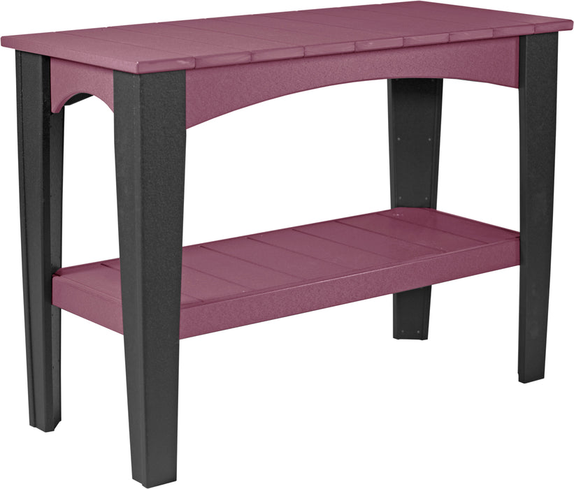 LuxCraft Recycled Plastic Island Buffet Table