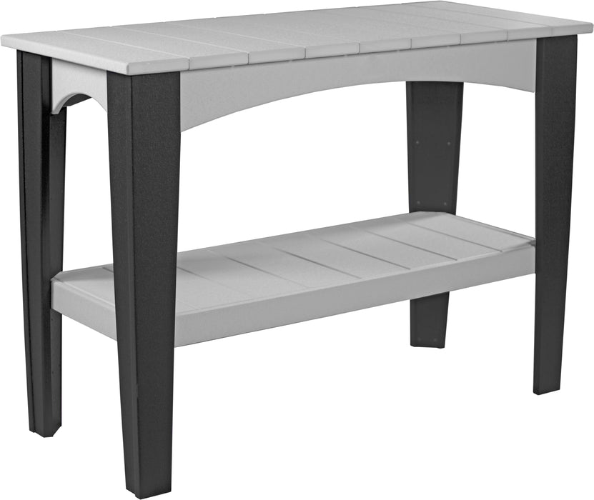 LuxCraft Recycled Plastic Island Buffet Table