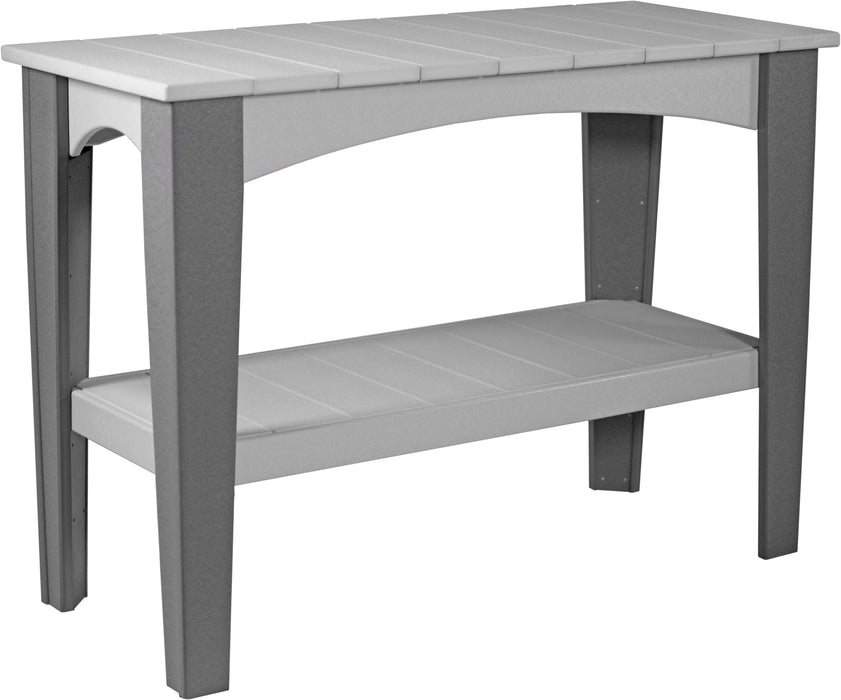 LuxCraft Recycled Plastic Island Buffet Table