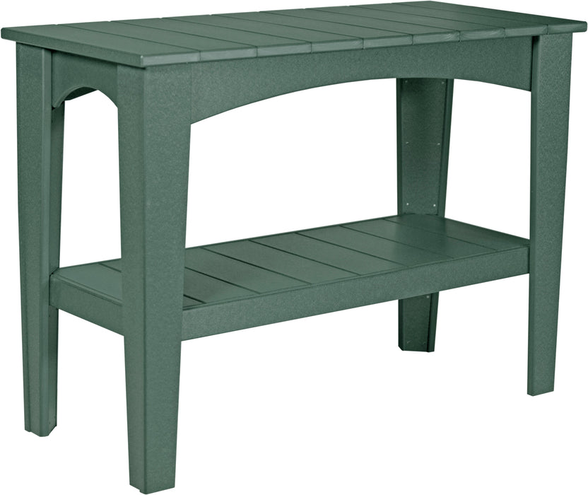 LuxCraft Recycled Plastic Island Buffet Table