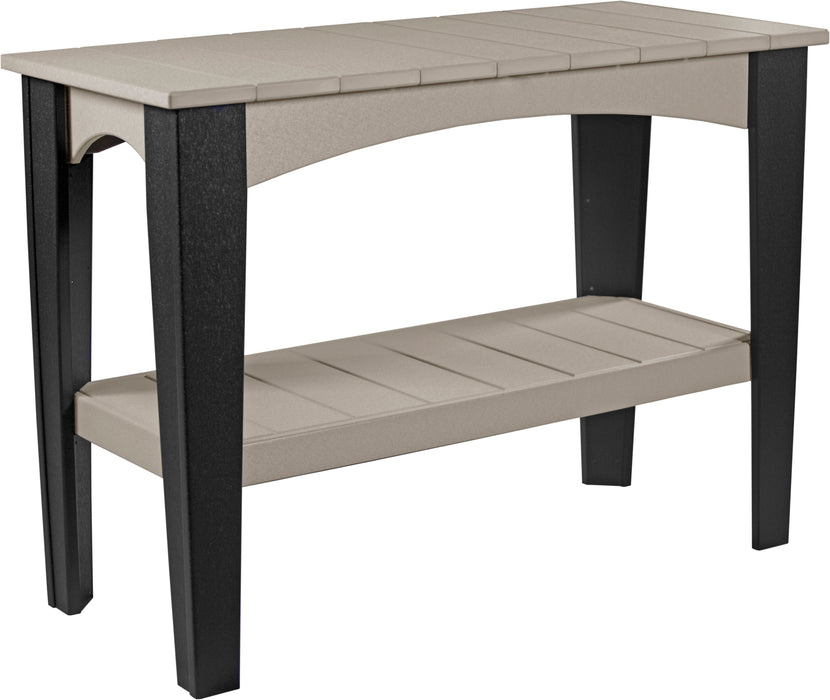 LuxCraft Recycled Plastic Island Buffet Table