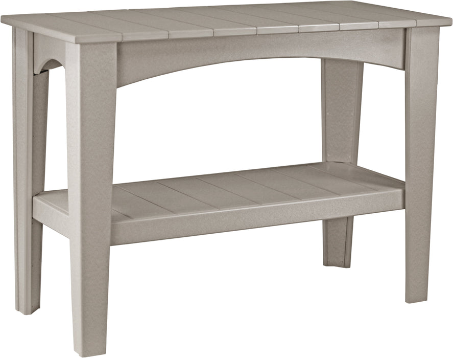 LuxCraft Recycled Plastic Island Buffet Table