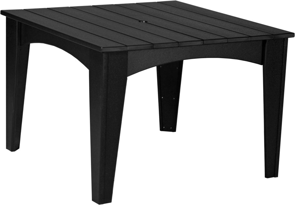 LuxCraft Recycled Plastic 44" Square Island Dining Height Table