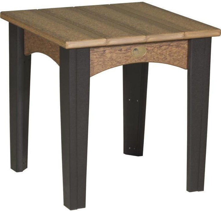 LuxCraft Recycled Plastic Island End Table