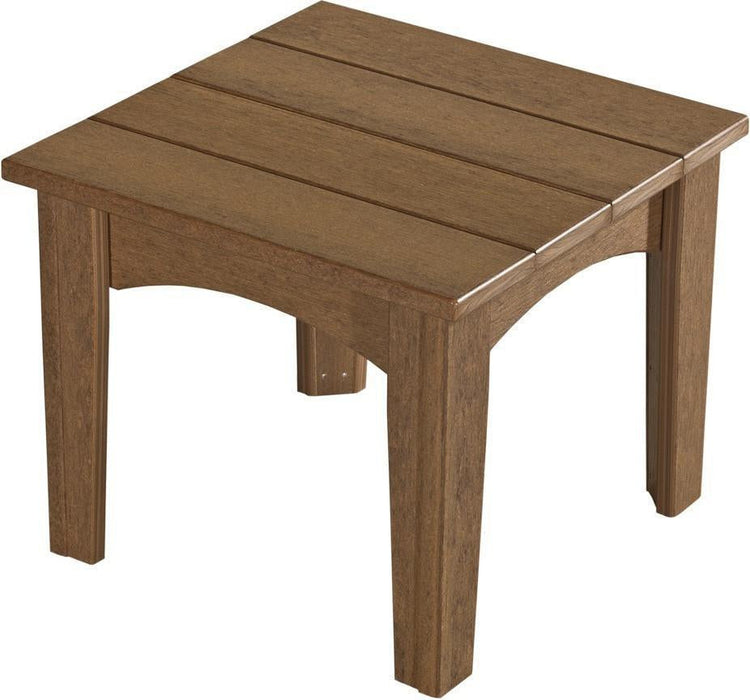 LuxCraft Recycled Plastic Island End Table