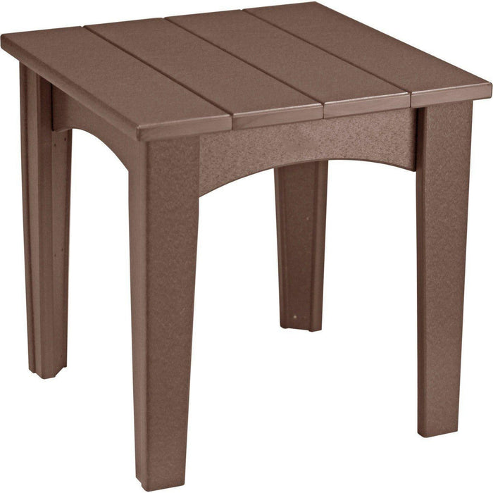 LuxCraft Recycled Plastic Island End Table