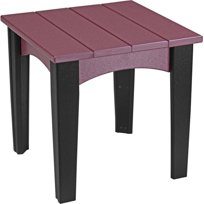 LuxCraft Recycled Plastic Island End Table
