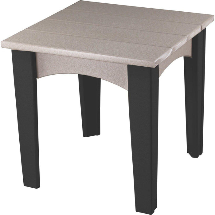 LuxCraft Recycled Plastic Island End Table