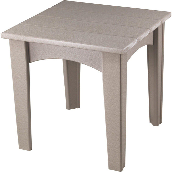 LuxCraft Recycled Plastic Island End Table