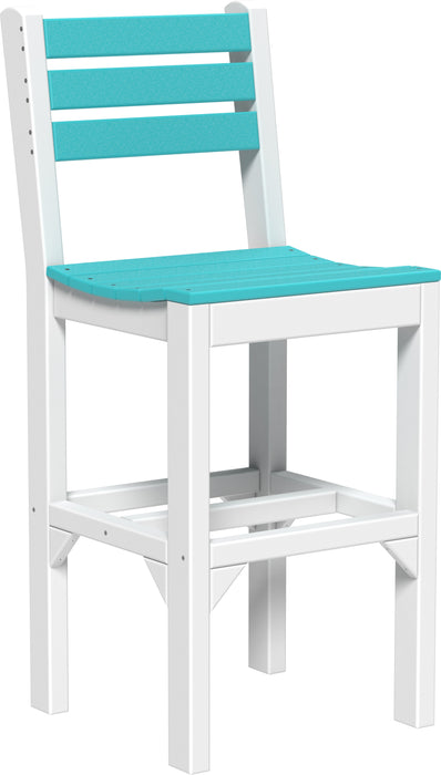 LuxCraft Recycled Plastic Island Side Chair (BAR HEIGHT)