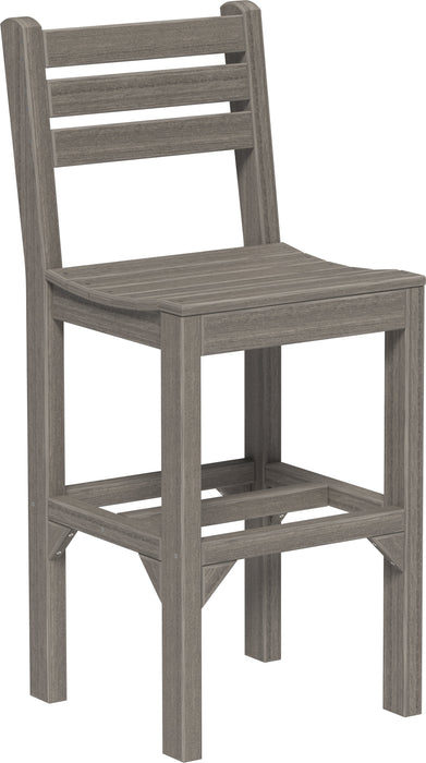 LuxCraft Recycled Plastic Island Side Chair (BAR HEIGHT)