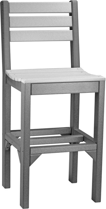 LuxCraft Recycled Plastic Island Side Chair (BAR HEIGHT)
