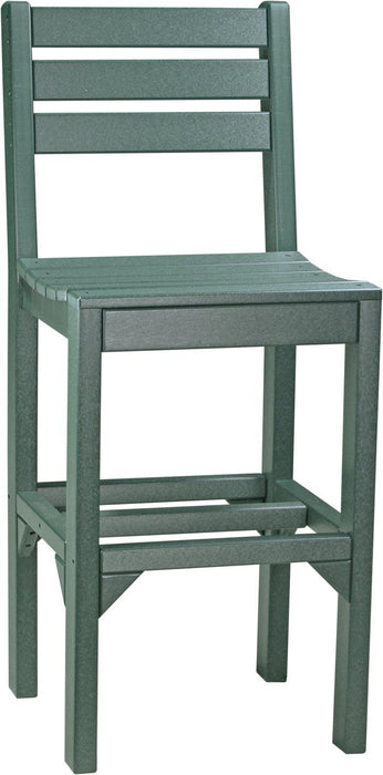 LuxCraft Recycled Plastic Island Side Chair (BAR HEIGHT)