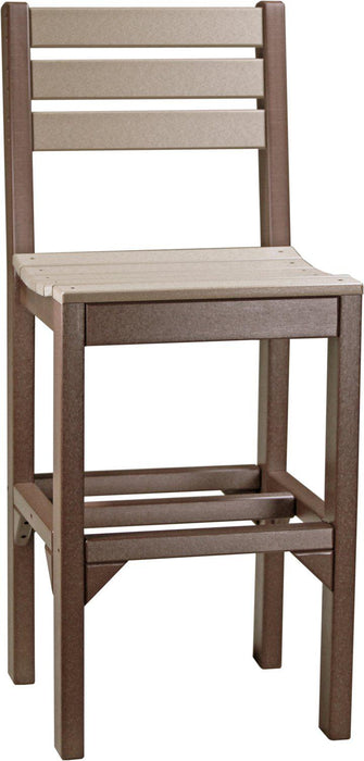 LuxCraft Recycled Plastic Island Side Chair (BAR HEIGHT)