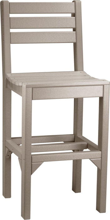 LuxCraft Recycled Plastic Island Side Chair (BAR HEIGHT)