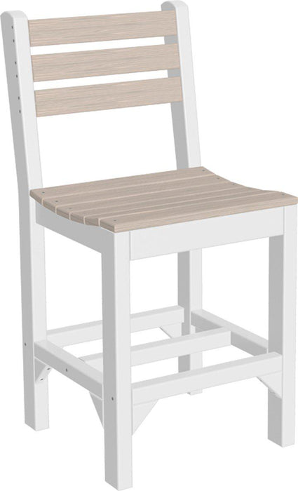 LuxCraft Recycled Plastic Counter Height Island Side Chair