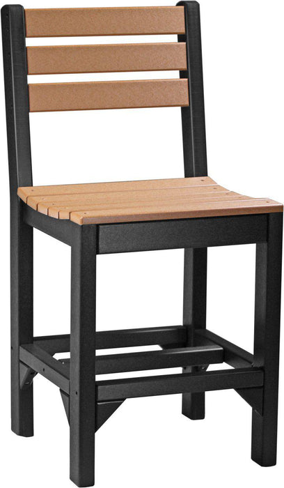 LuxCraft Recycled Plastic Counter Height Island Side Chair