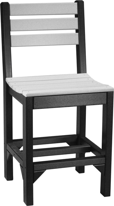 LuxCraft Recycled Plastic Counter Height Island Side Chair