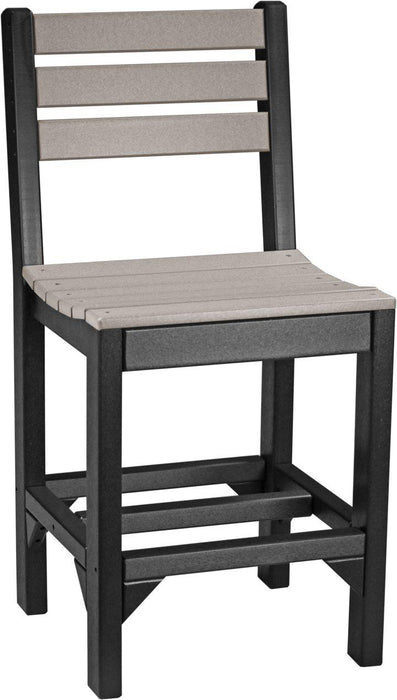 LuxCraft Recycled Plastic Counter Height Island Side Chair