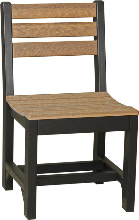 LuxCraft Recycled Plastic 44" x 72" Rectangular Island 7 pc Dining Height Table Set