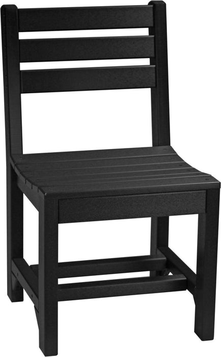 LuxCraft Recycled Plastic Island Side Chair (DINING HEIGHT)