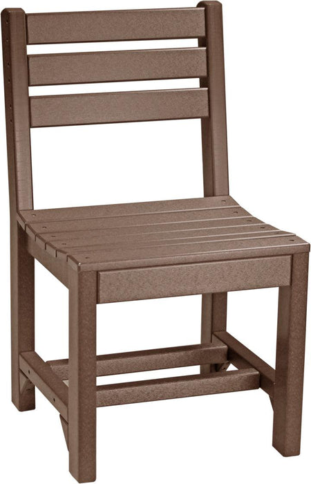 LuxCraft Recycled Plastic Island Side Chair (DINING HEIGHT)