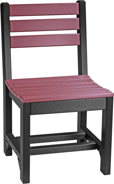 LuxCraft Recycled Plastic 44" x 72" Rectangular Island 7 pc Dining Height Table Set