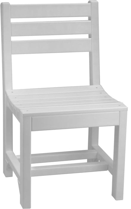 LuxCraft Recycled Plastic Island Side Chair (DINING HEIGHT)