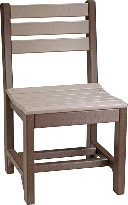 LuxCraft Recycled Plastic Island Side Chair (DINING HEIGHT)