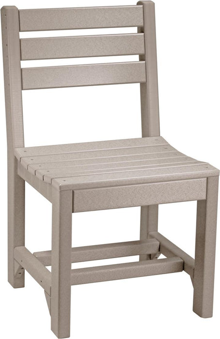 LuxCraft Recycled Plastic Island Side Chair (DINING HEIGHT)