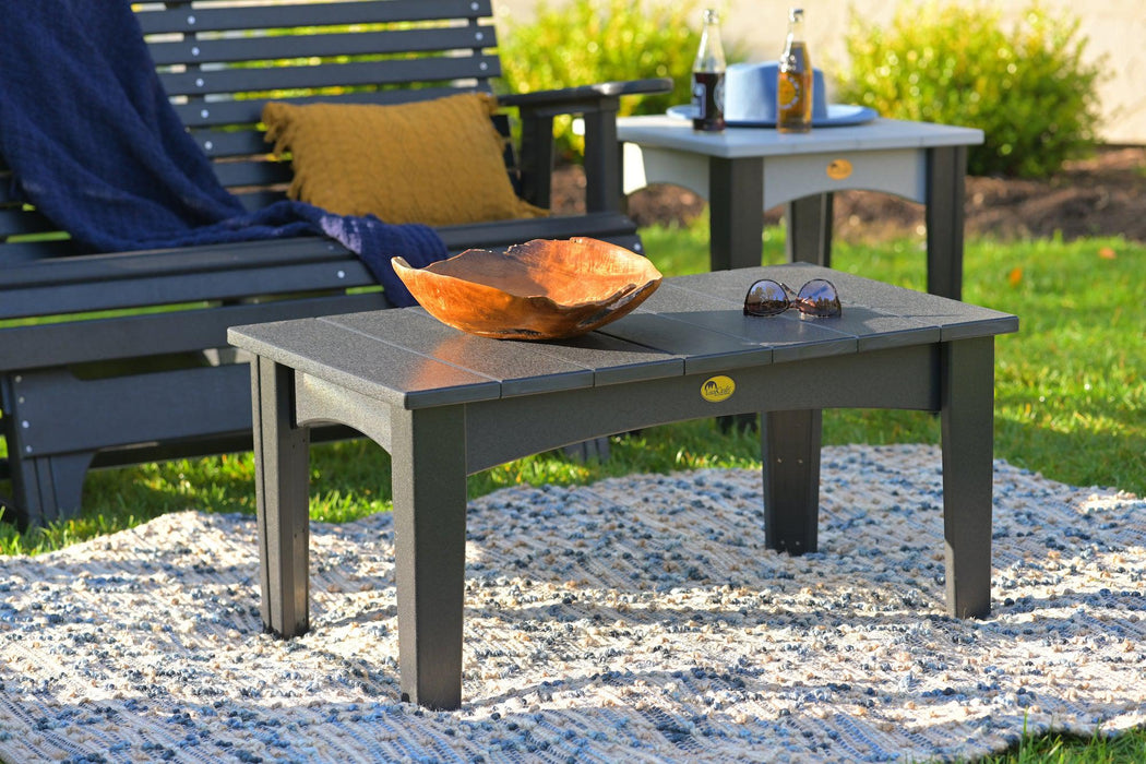 LuxCraft Recycled Plastic Island Coffee Table