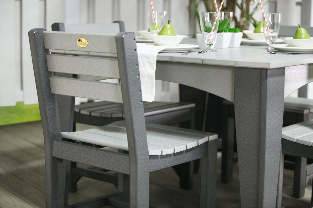 LuxCraft Recycled Plastic Island Side Chair (DINING HEIGHT)