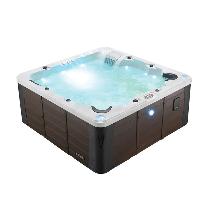 Liberty Spas LYS6000 240V 50A 6-Person Hot Tub, 46 Jets, 5.5 kW Heater, Dual 5 HP Pumps