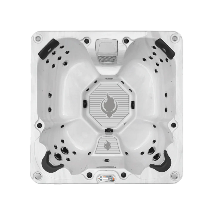 Liberty Spas LYS7000 Luxury Hot Tub 240V | 7 Person Spa Hot Tub, 46 Jets, 5.5 kW Heater, Dual 5 HP Pumps
