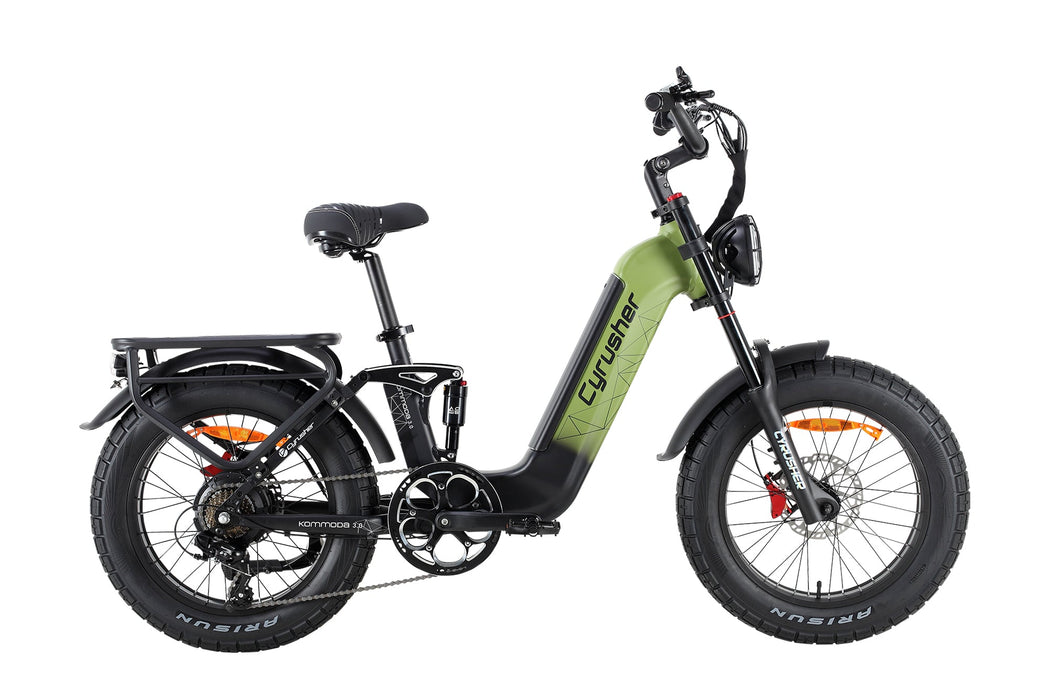 Cyrusher Kommoda 3.0 Step-Through E-Bike | 750W Motor & 48V 20Ah Battery
