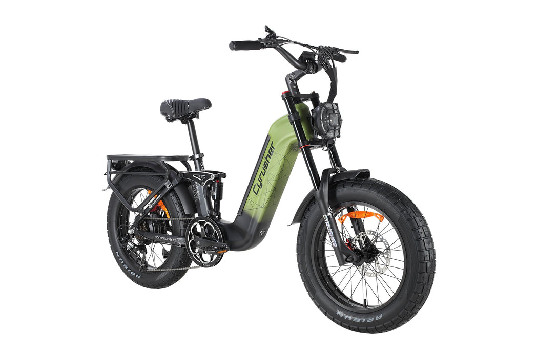 Cyrusher Kommoda 3.0 Step-Through E-Bike | 750W Motor & 48V 20Ah Battery