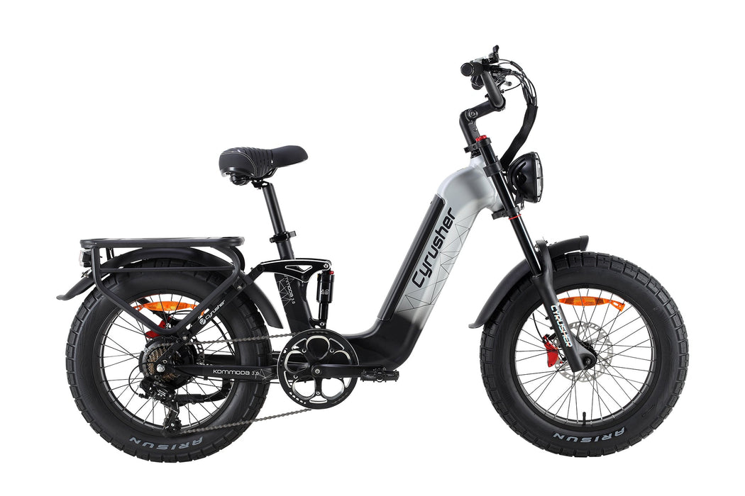 Cyrusher Kommoda 3.0 Step-Through E-Bike | 750W Motor & 48V 20Ah Battery