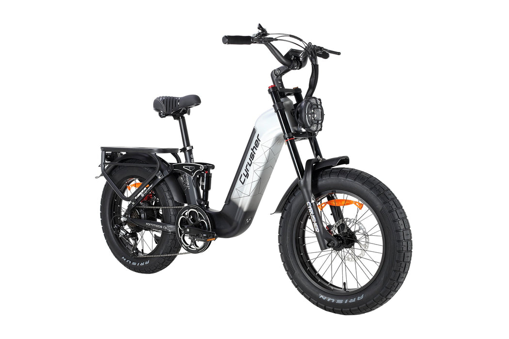Cyrusher Kommoda 3.0 Step-Through E-Bike | 750W Motor & 48V 20Ah Battery