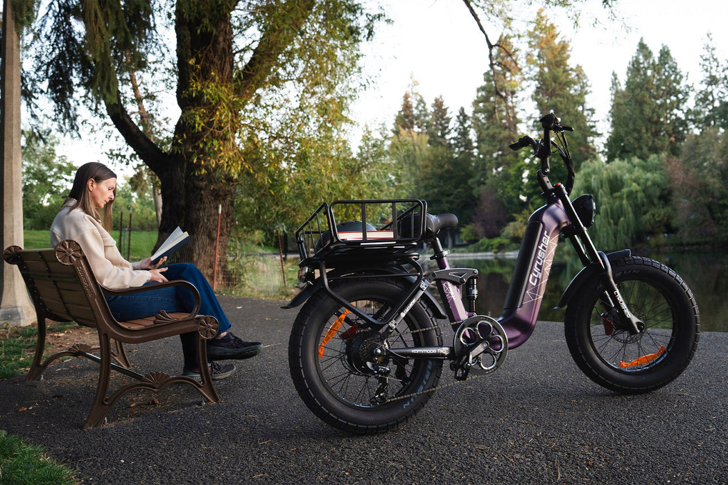 Cyrusher Kommoda 3.0 Step-Through E-Bike | 750W Motor & 48V 20Ah Battery