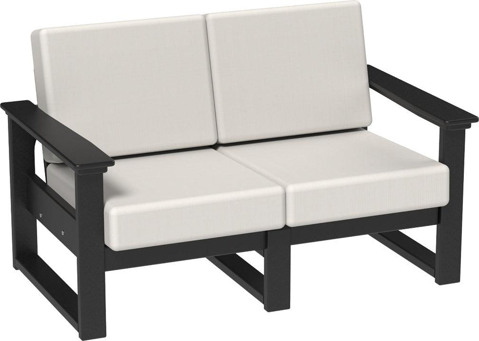 LuxCraft Recycled Plastic Lanai Deep Seating Loveseat