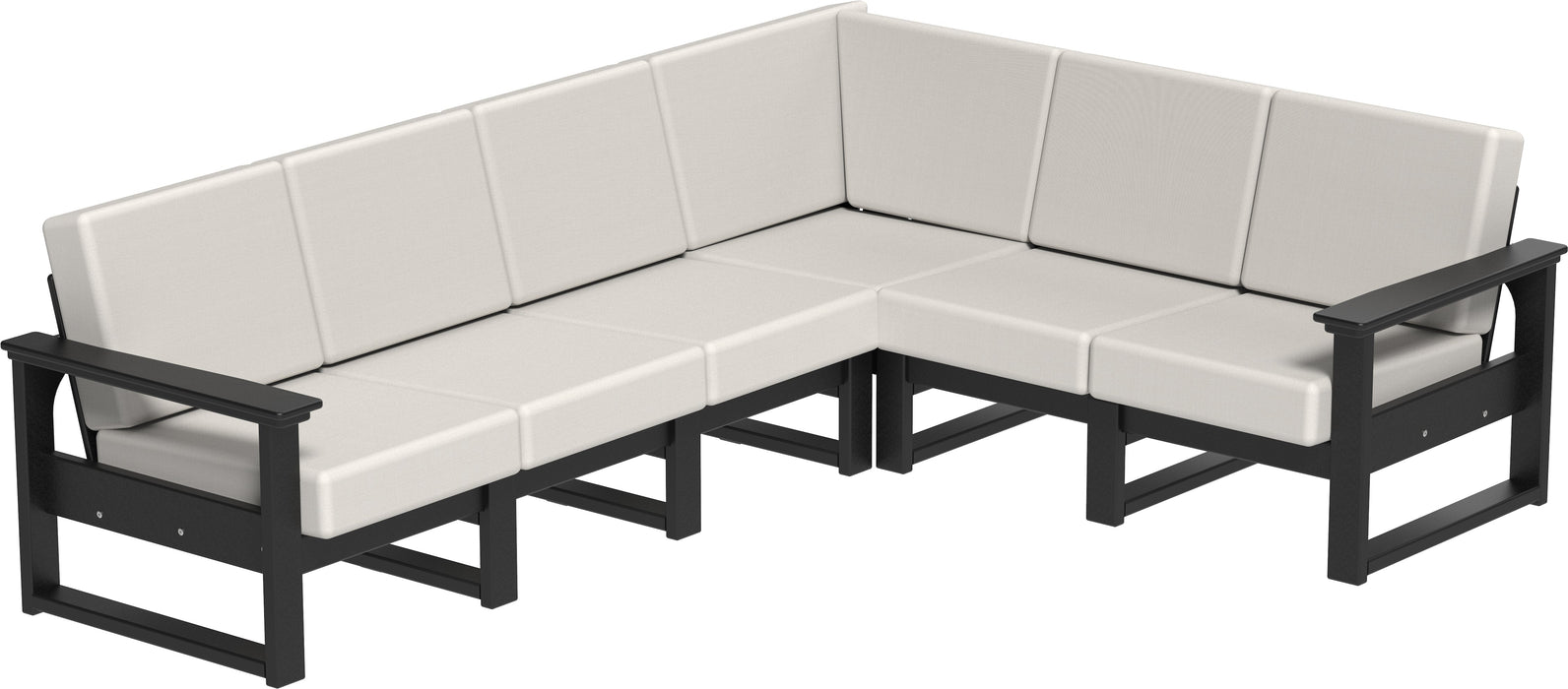 LuxCraft Recycled Plastic Lanai Deep Seating - Seat/Back Section -
