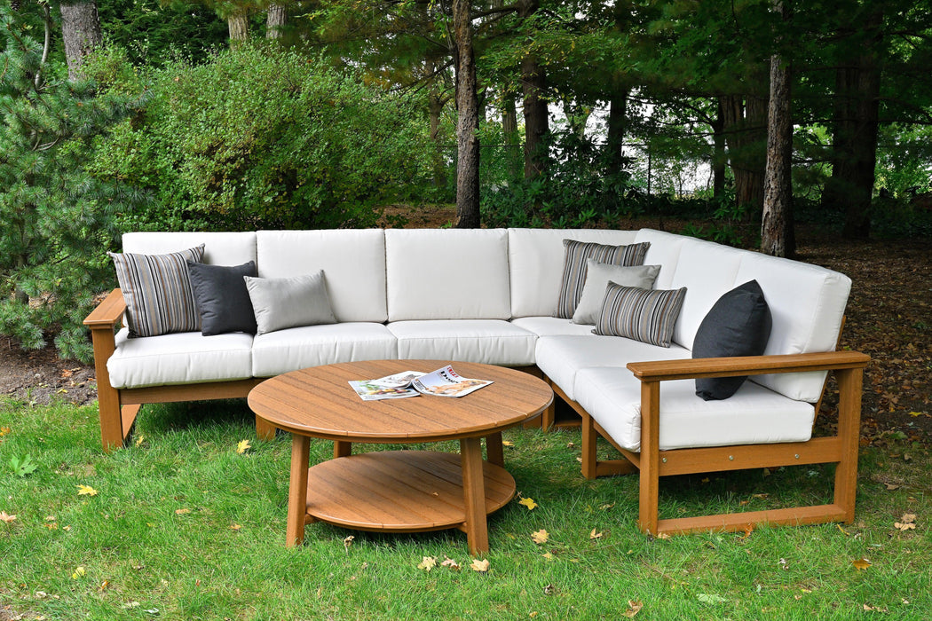 LuxCraft Recycled Plastic Lanai Deep Seating - Center Support