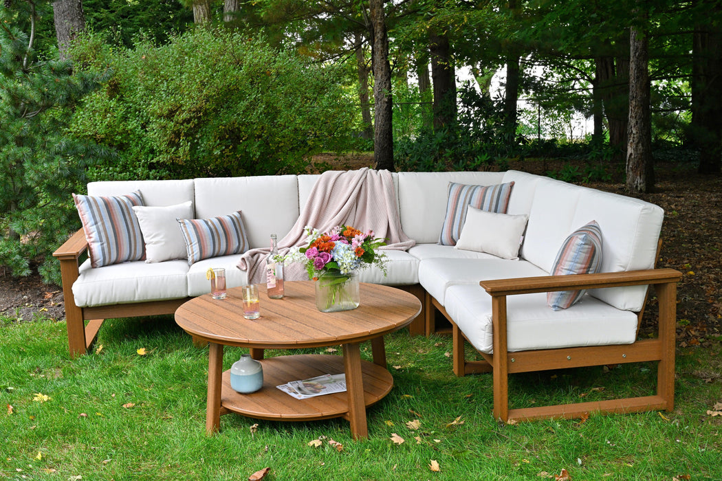 LuxCraft Recycled Plastic Lanai Deep Seating - Center Support