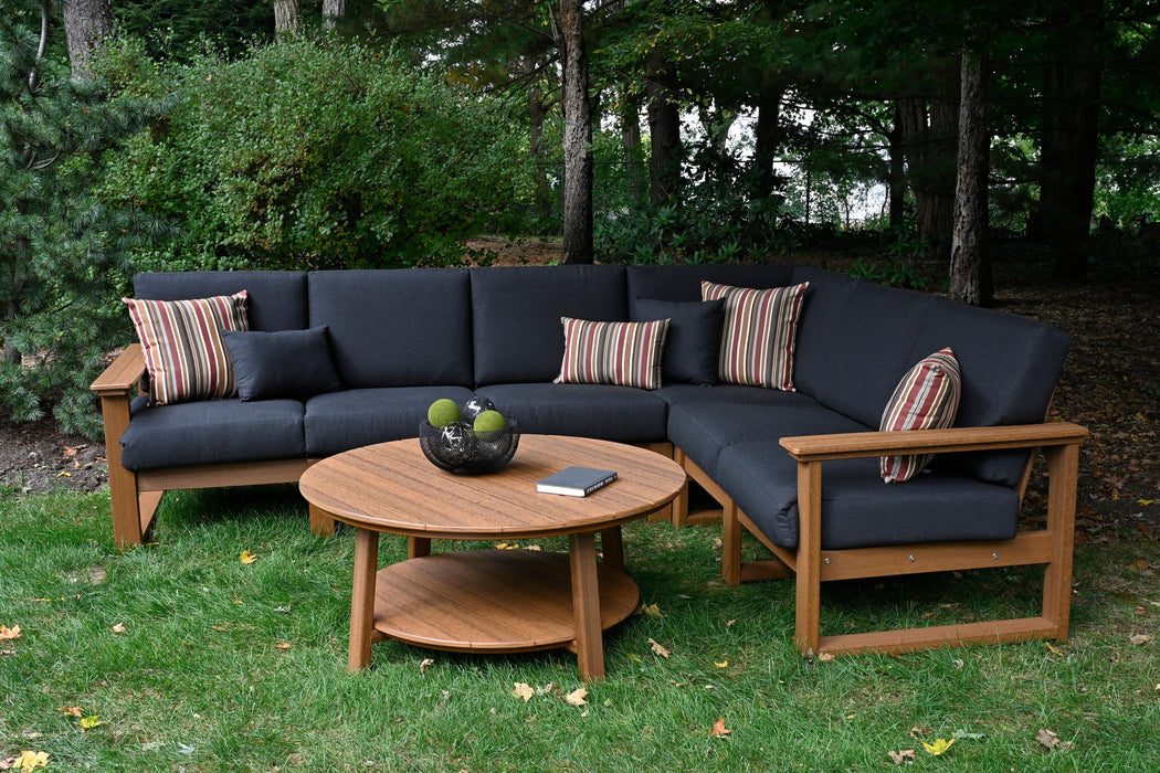 LuxCraft Recycled Plastic Lanai Deep Seating - Center Support