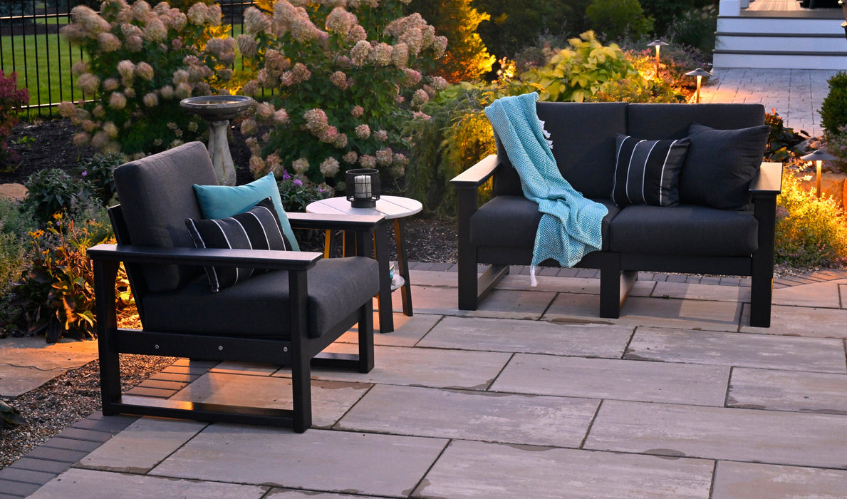 LuxCraft Recycled Plastic Lanai Deep Seating Chair