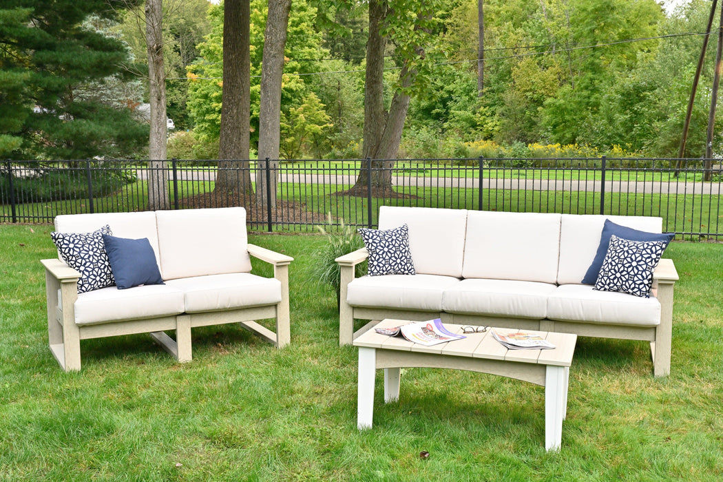 LuxCraft Recycled Plastic Lanai Deep Seating Sofa