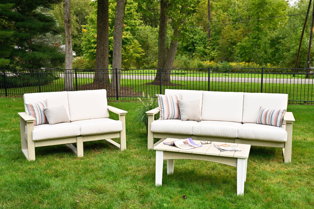 LuxCraft Recycled Plastic Lanai Deep Seating Sofa
