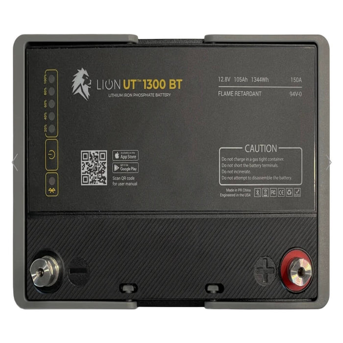 Lion Energy Lion Safari UT 1300 BT Battery (12V, 105Ah, LiFePO4) 50170171